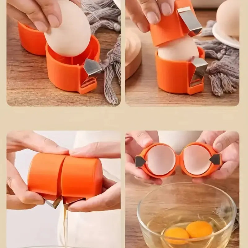 Effortless Eggshell Cutter – Perfect for Breakfast and Baking!